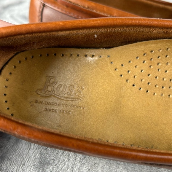 G.H. Bass Weejuns Jackie Womens 7M Brown Leather Kiltie Tassel Loafers Preppy - Picture 10 of 10